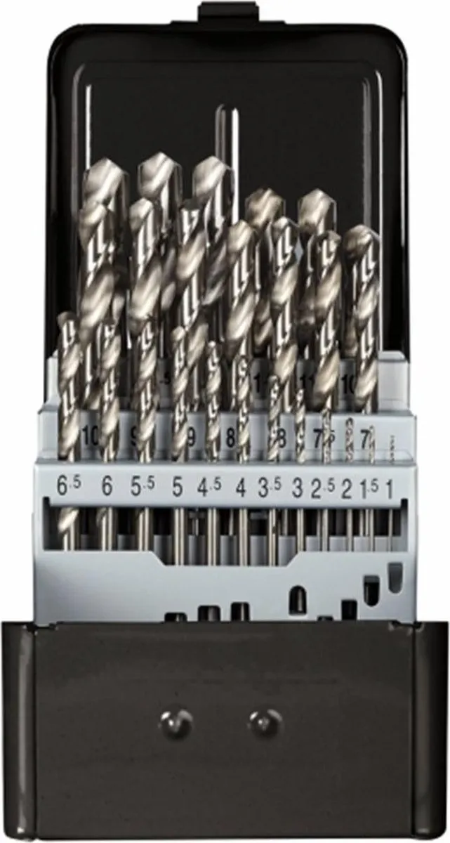 Gedore RED R93510025 Spiraalborenset 25-delig 1-13mm