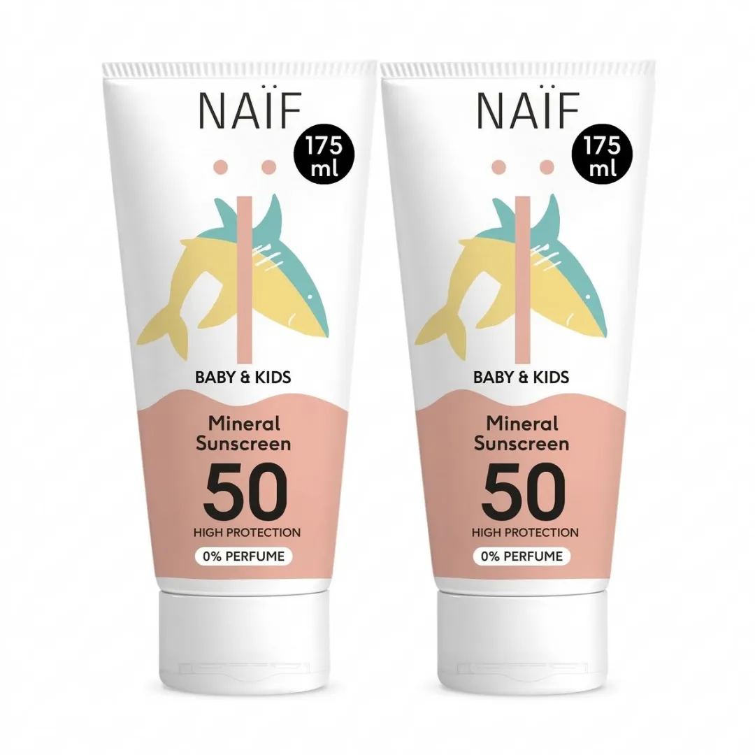 Naïf Mineral Sunscreen SPF50 2x175ml