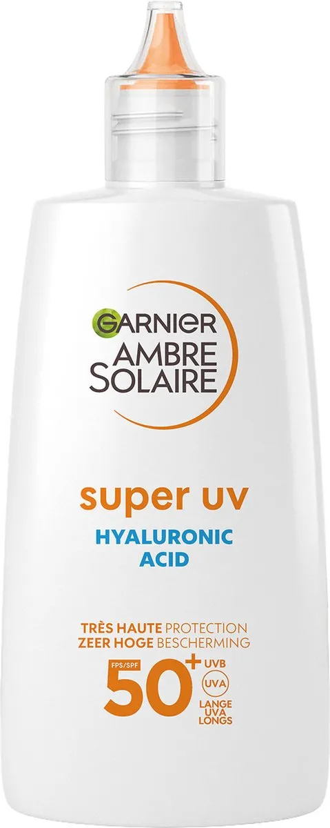 Garnier Ambre Solaire Super UV Hyaluronzuur Fluid SPF50+ 40ml