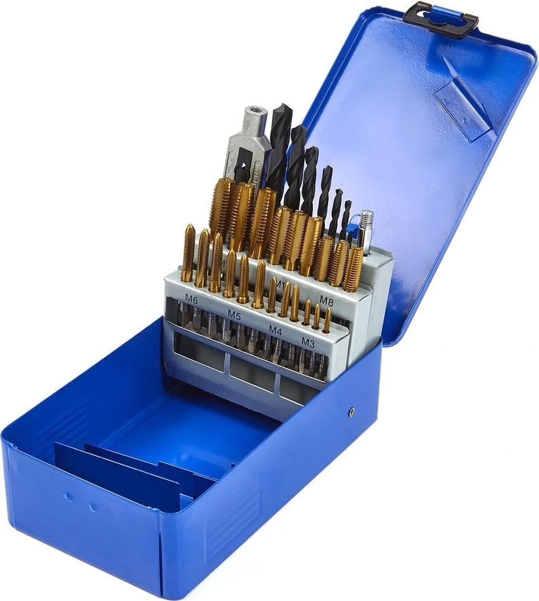 HBM 29-delig Tapset M3-M12 inclusief boren