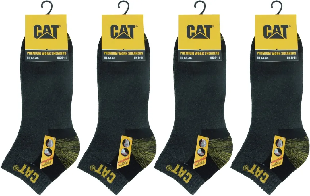 Caterpillar Premium Werksokken 12 Paar - Grijs - 43-46