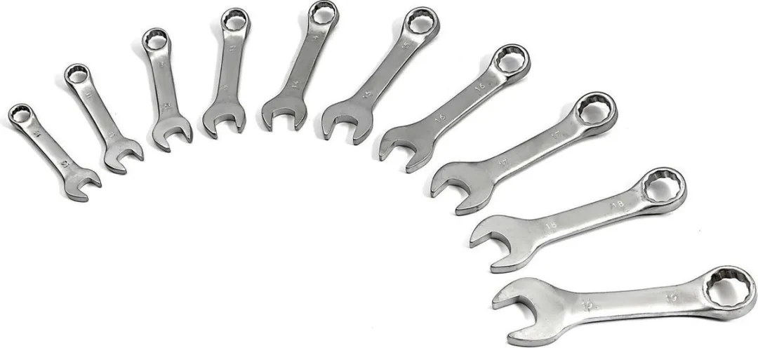 HBM 10-delige Metrische Steek & Ringsleutelset 27mm