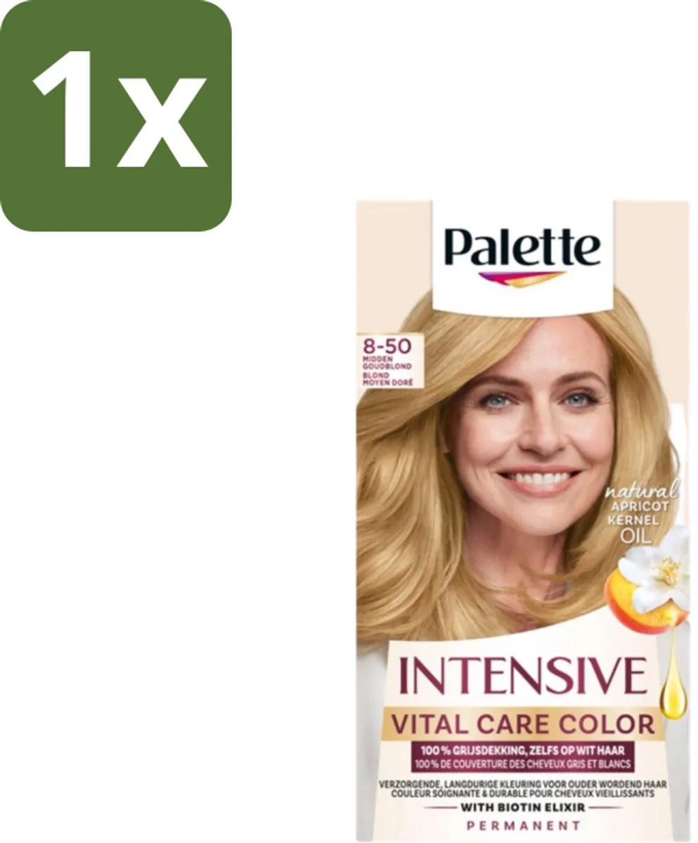 Schwarzkopf Poly Palette 8-50 Midden Goudblond Haarverf 115ml