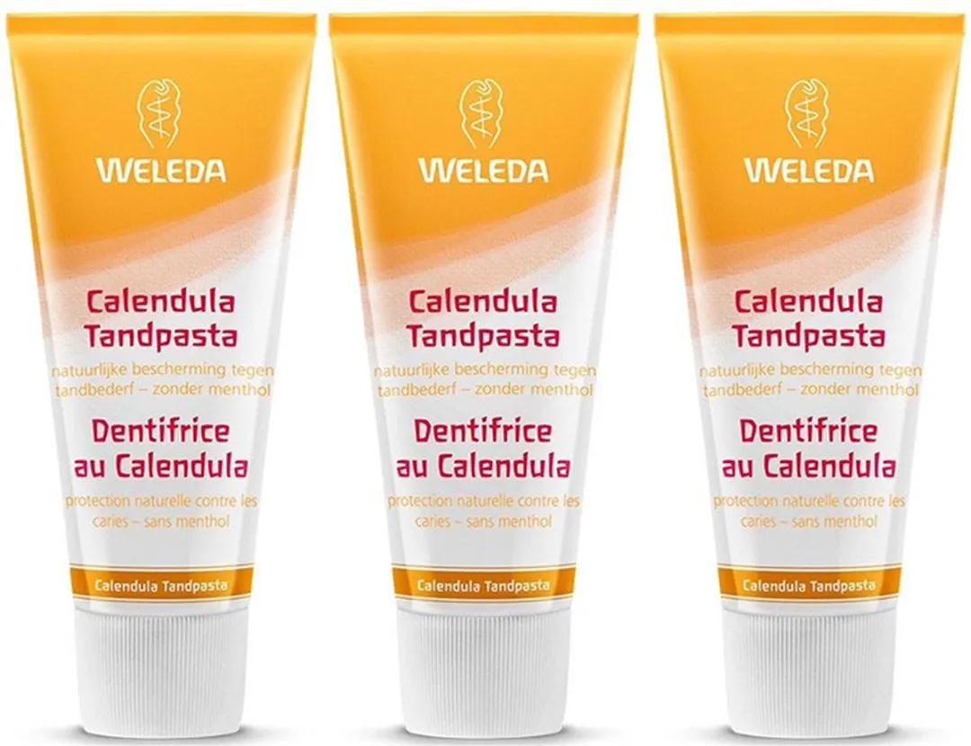 Weleda Calendula Tandpasta 3x75ml