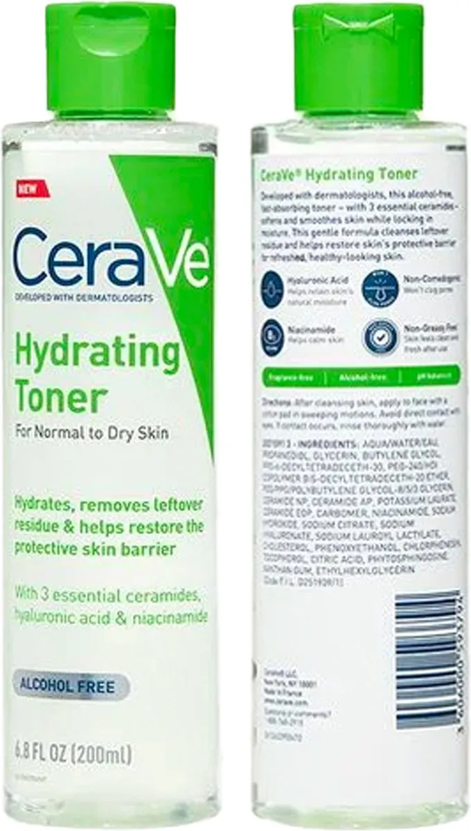 CeraVe Hydraterende Toner 200ml - afbeelding 6 van 6