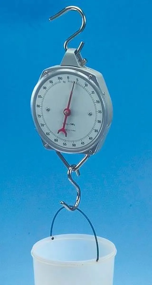 Kerbl Hangweegschaal 100 kg - Zilver