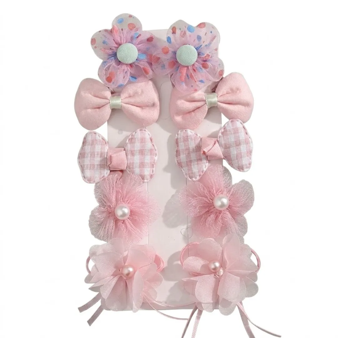 NuveX Roze Haarspeldjes Set