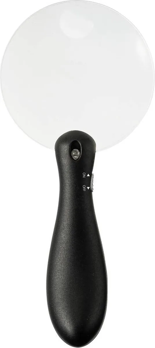 TOOLCRAFT TO-8997036 Vergrootglas - 3x/5x LED Verlicht
