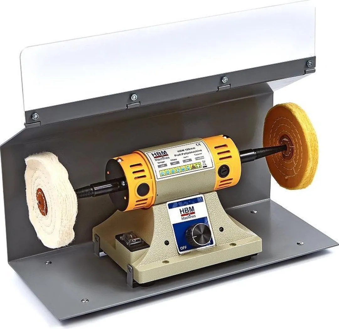 HBM Profi Variabele Polijstmachine 100mm - 200W