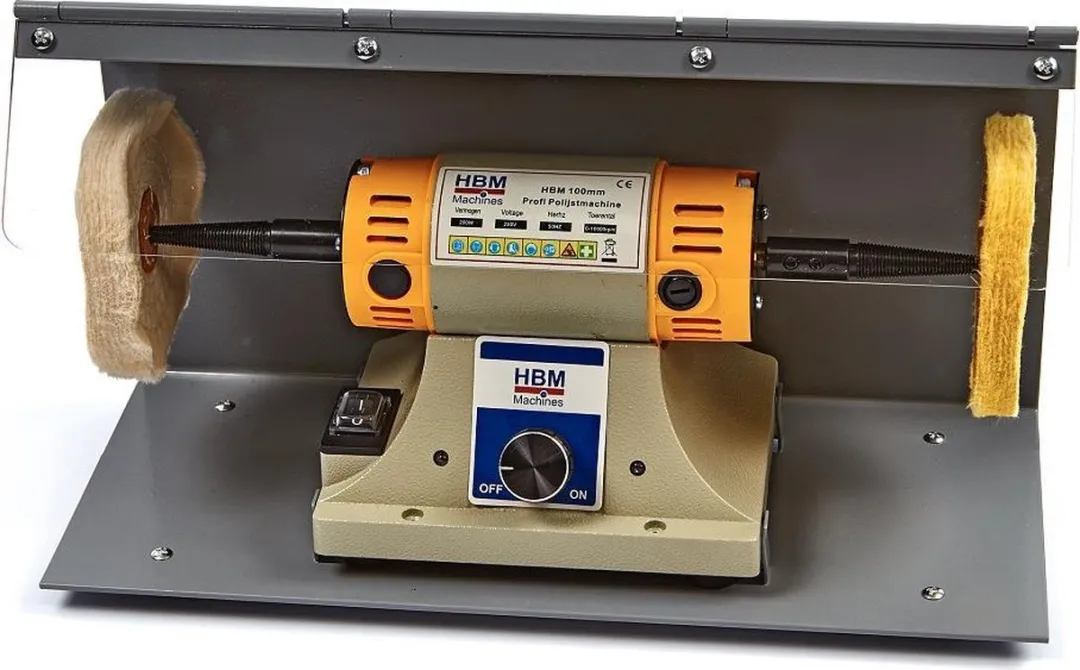 HBM Profi Variabele Polijstmachine 100mm - 200W