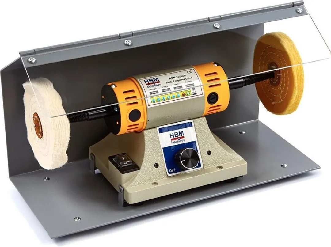 HBM Profi Variabele Polijstmachine 100mm - 200W
