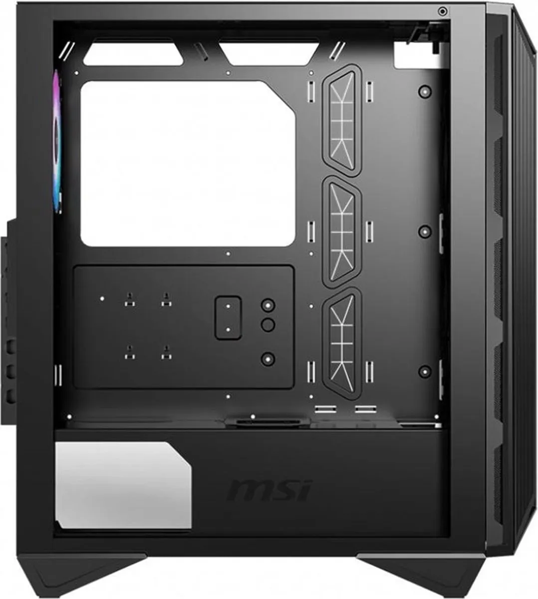 MSI MPG GUNGNIR 111R ATX Behuizing - 4 Ventilatoren - Zwart