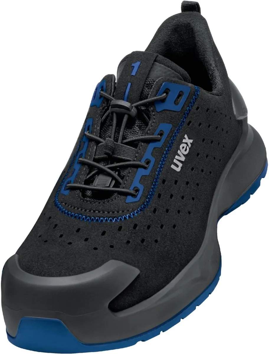 Uvex X-Craft S1 SR 68137 Veiligheidsschoen - 47 - Zwart/Blauw