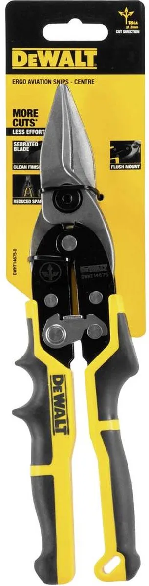 DeWalt DWHT14675-0 Ergo Blikschaar 250mm Recht