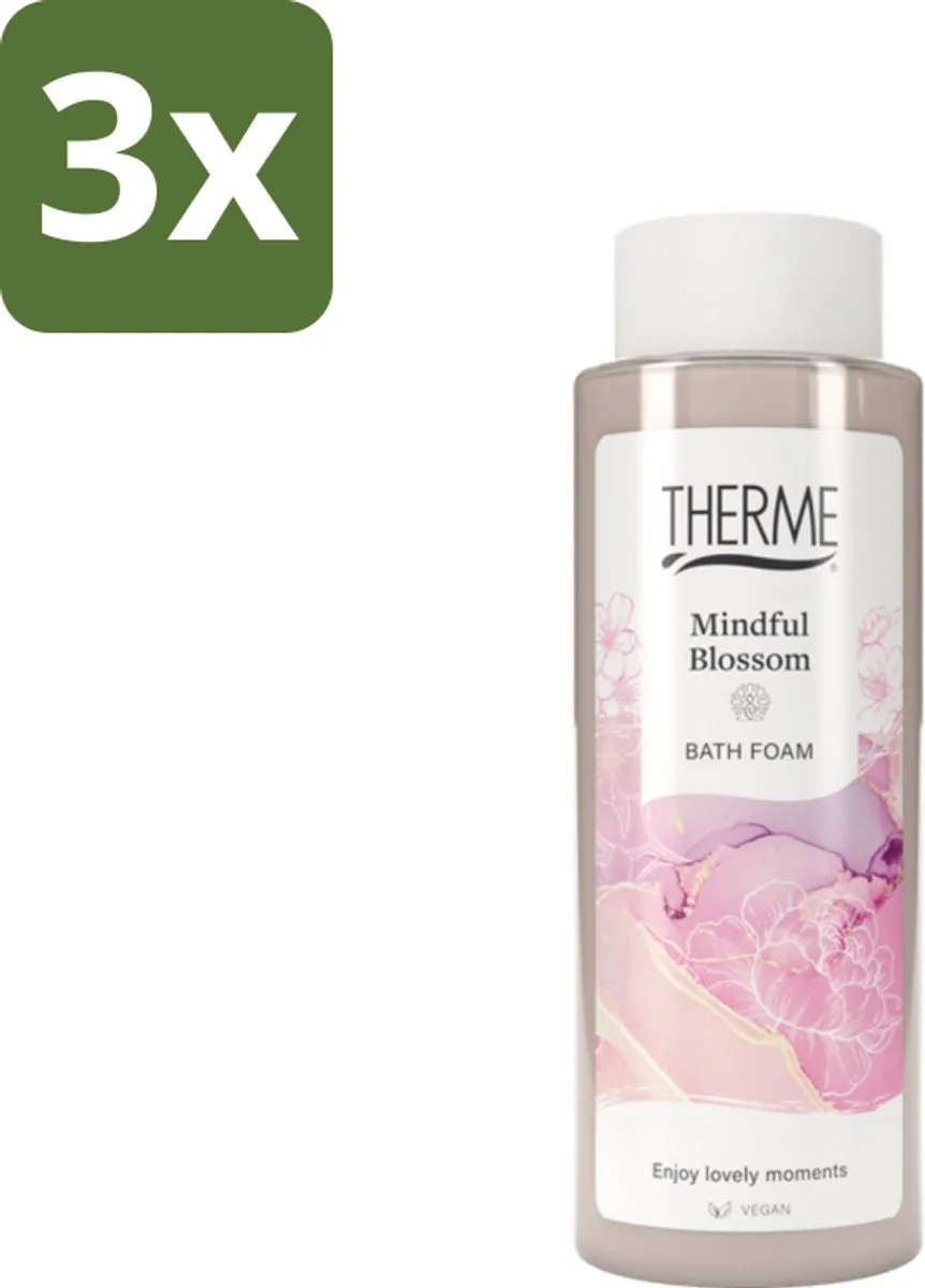 Therme Mindful Blossom Badschuim 500ml