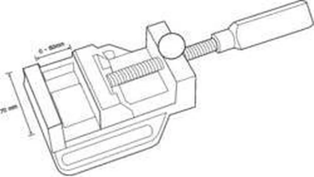 TOOLCRAFT SRS-142 Bankschroef 70mm