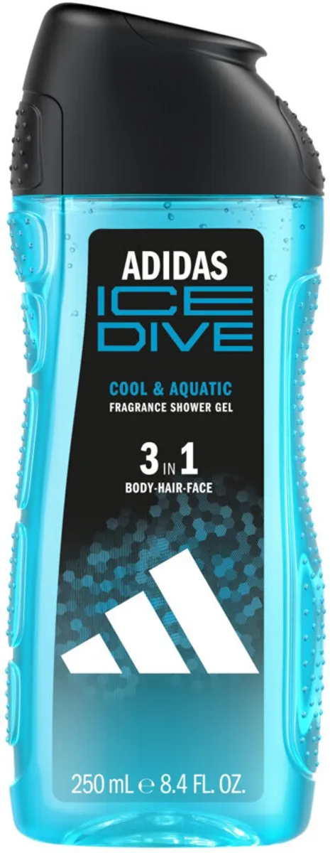 adidas Ice Dive Douchegel - 6x250ml