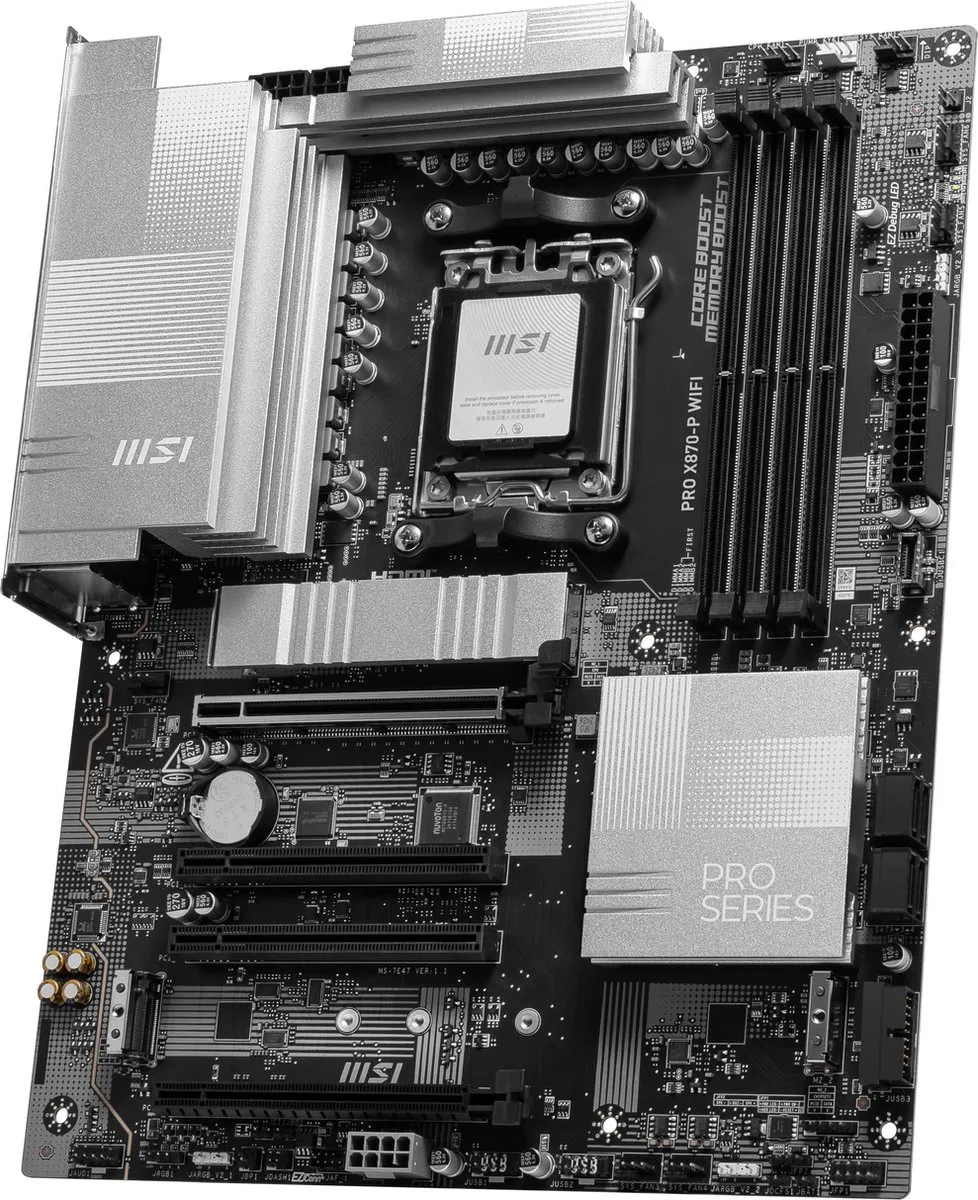 MSI PRO X870-P WIFI Moederbord - ATX - AMD X870 - Socket AM5