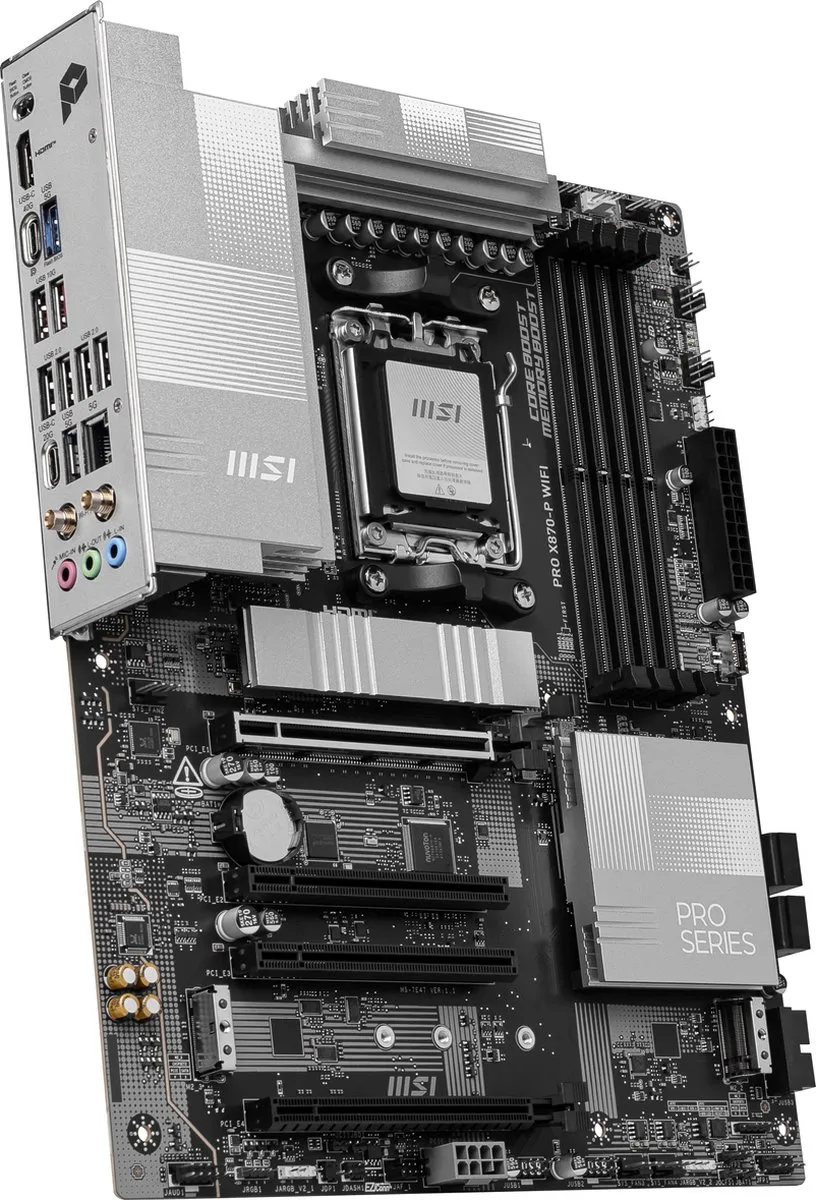 MSI PRO X870-P WIFI Moederbord - ATX - AMD X870 - Socket AM5