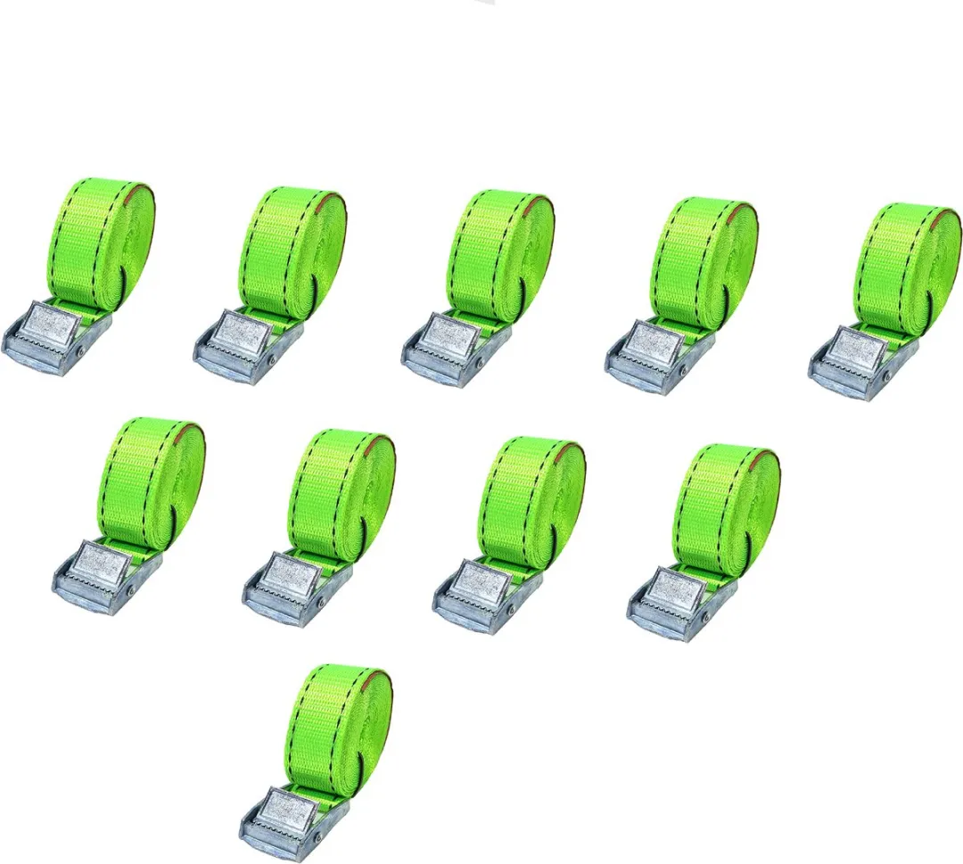 Jumbo Spanband Fluo Groen 10 Stuks