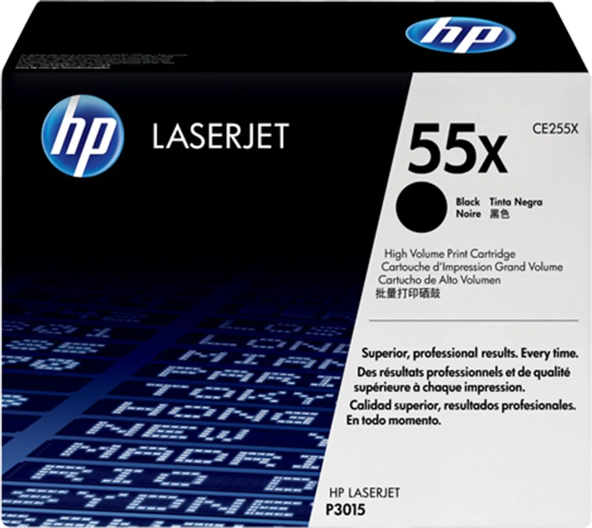 HP 55X CE255XC Tonercartridge