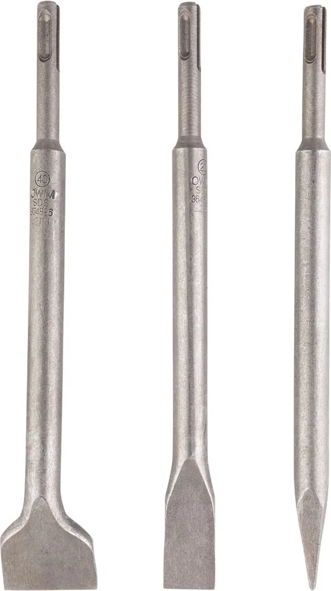 Parkside SDS Plus Beitelset 3-delig