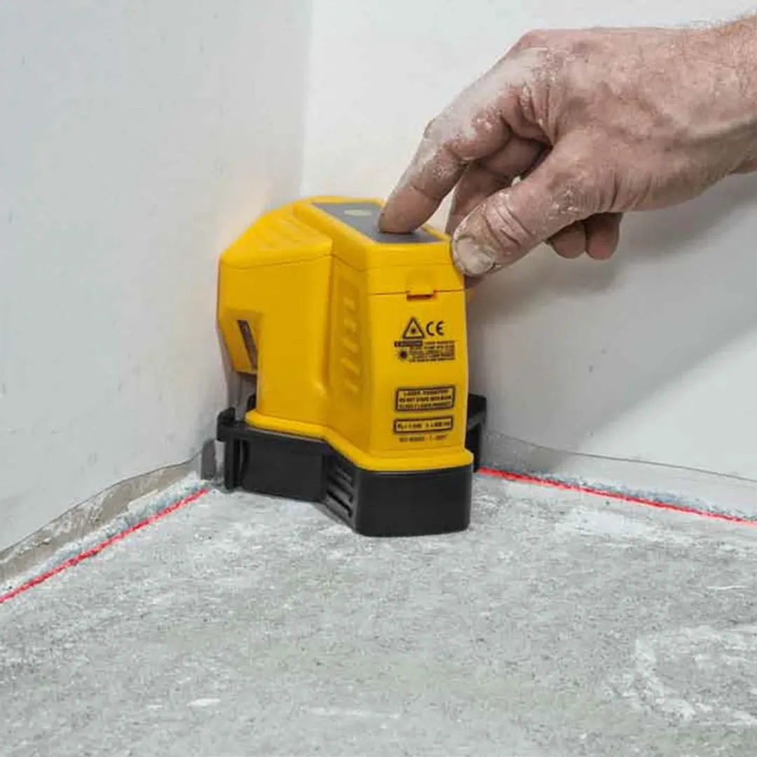 Stabila FLS 90 Kruislijnlaser - Zwart/Geel