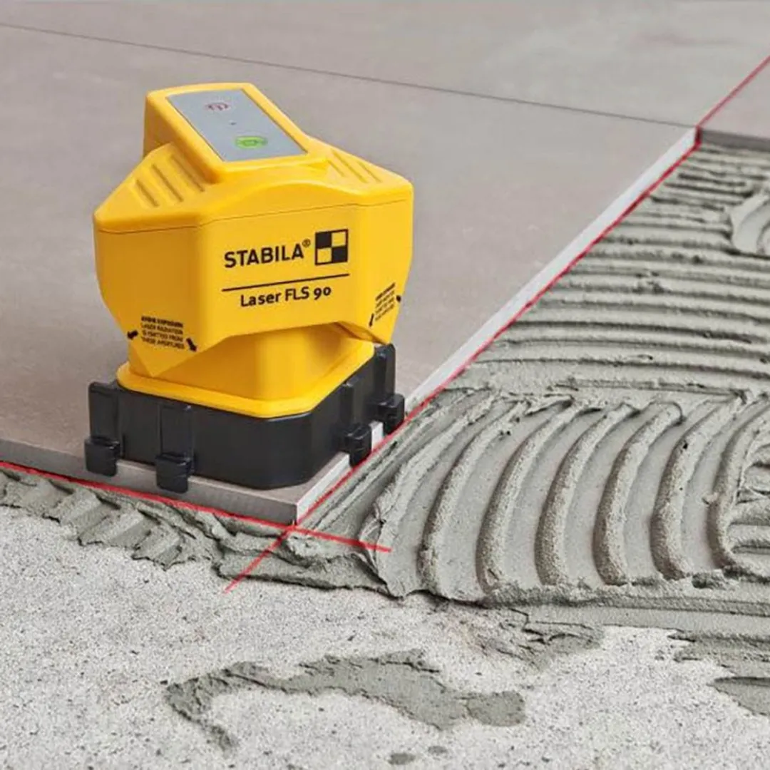 Stabila FLS 90 Kruislijnlaser - Zwart/Geel