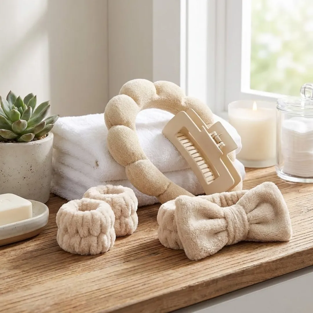 NuveX Beige Haaraccessoires Set - 5-delig