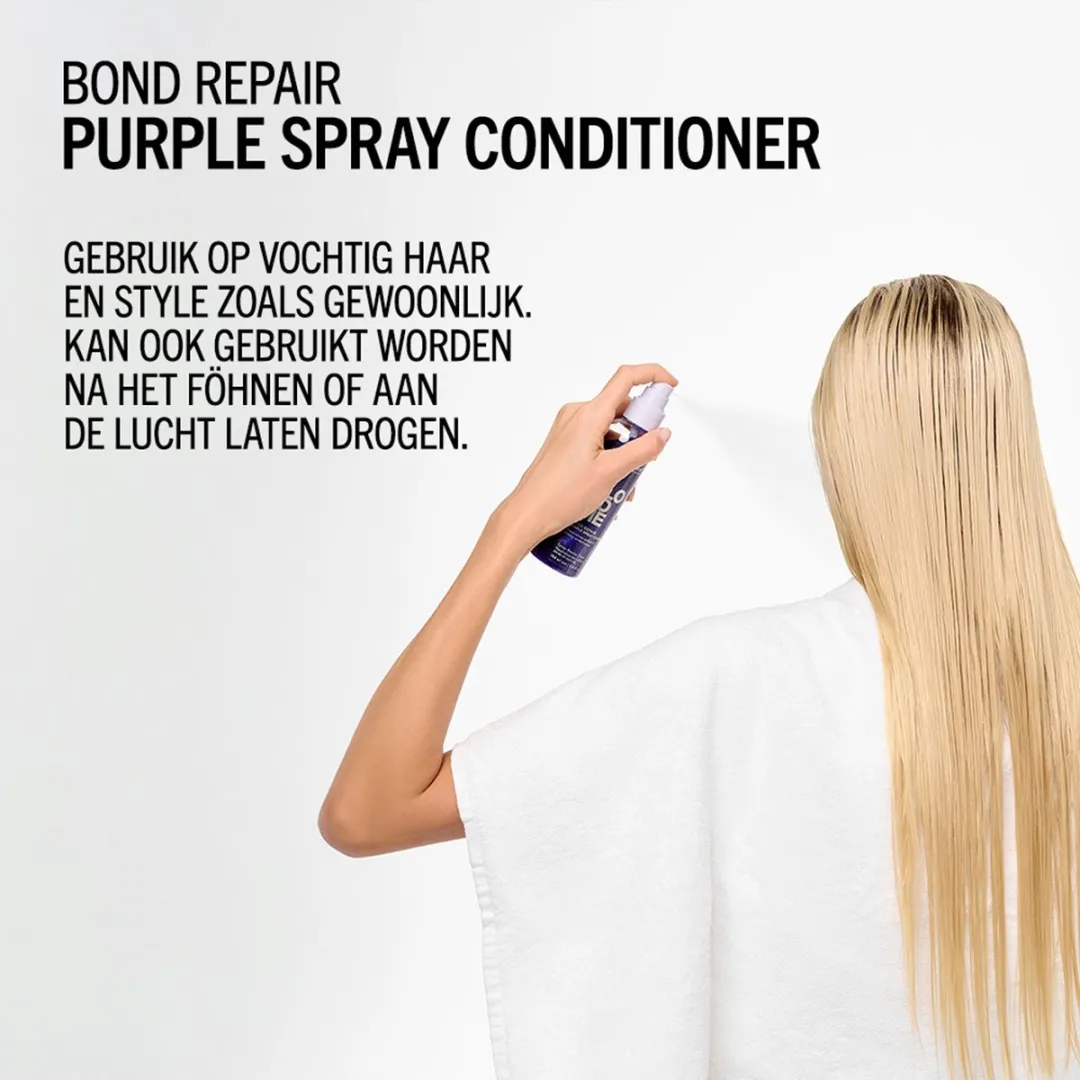 Schwarzkopf BlondMe Bond Repair Purple Spray Conditioner 150ml