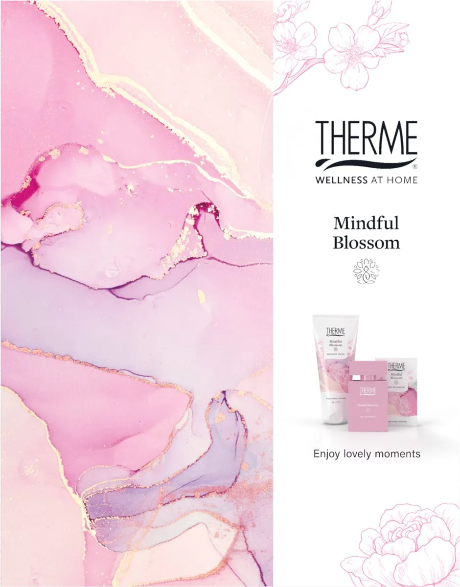 Therme Mindful Blossom Parfumset - 30ml Eau de Parfum + 200ml Douchegel