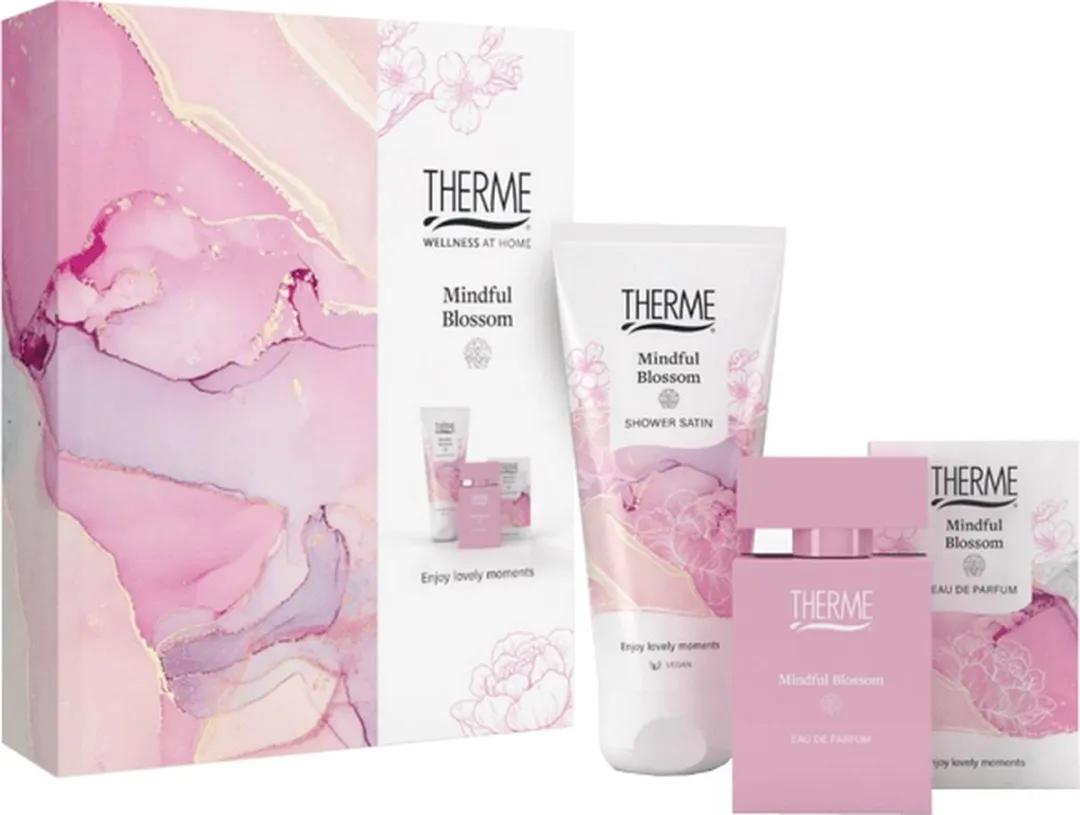 Therme Mindful Blossom Parfumset - 30ml Eau de Parfum + 200ml Douchegel - afbeelding 6 van 6