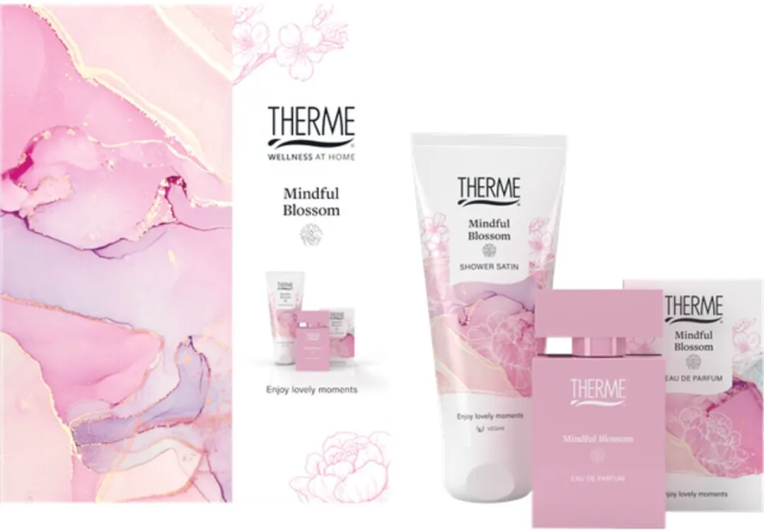 Therme Mindful Blossom Parfumset - 30ml Eau de Parfum + 200ml Douchegel