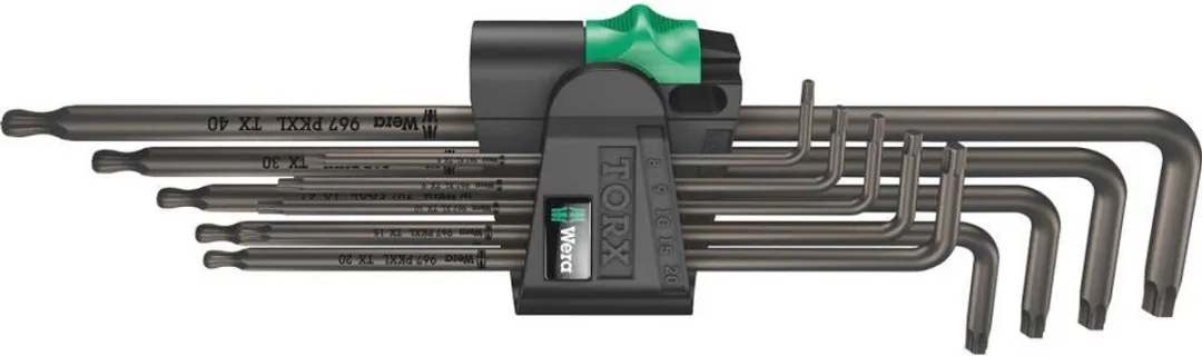 Wera 967/9 TX XL 1 Stiftsleutelset - 9-delig - Torx