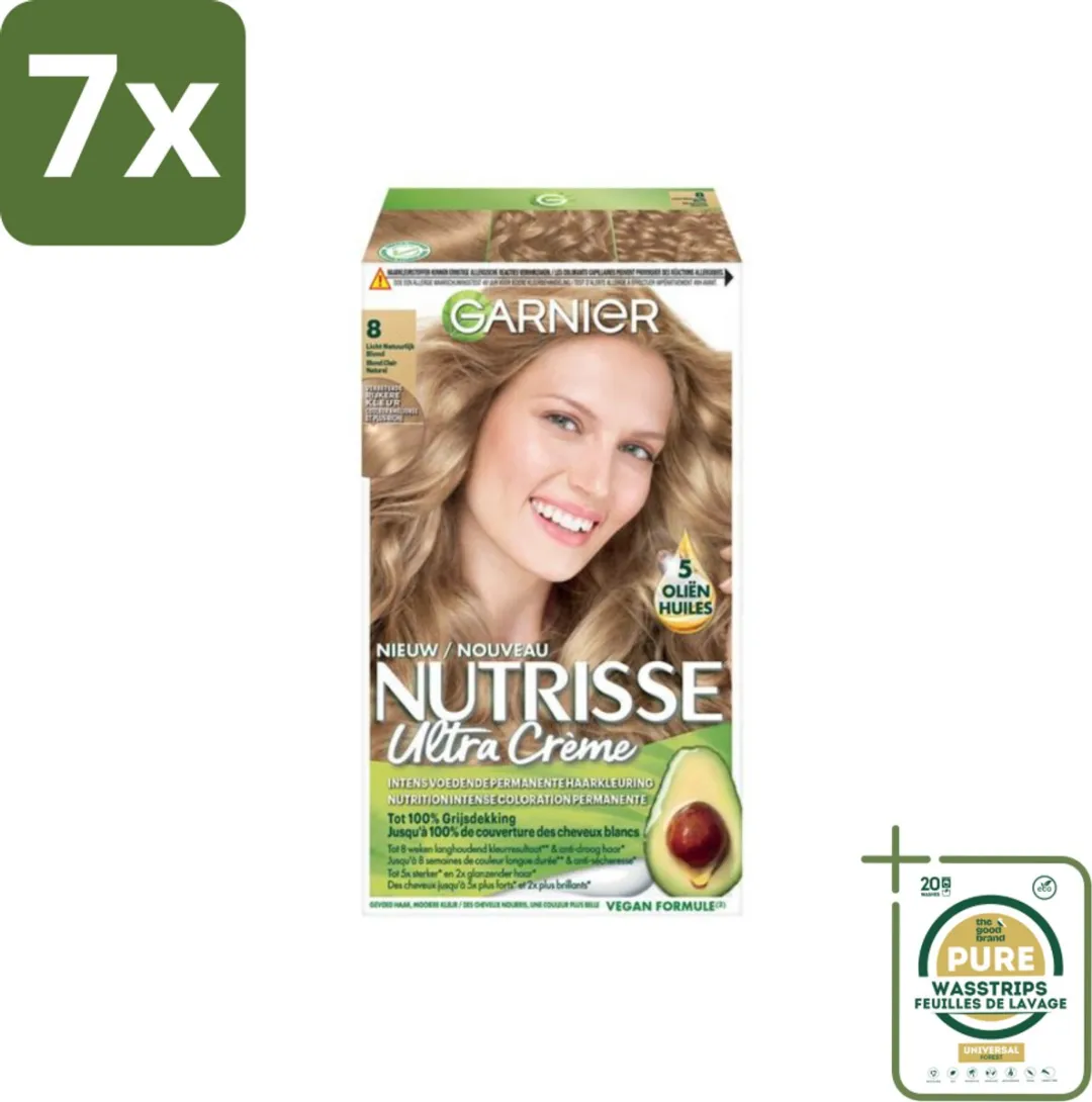 Garnier Nutrisse Ultra Crème 8 Lichtblond