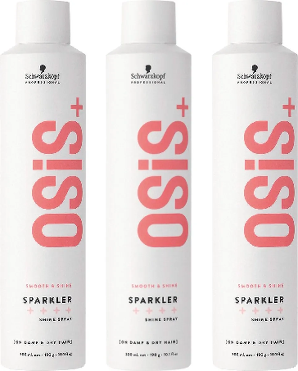 Schwarzkopf OSiS+ Sparkler Shine Spray 3x300ml