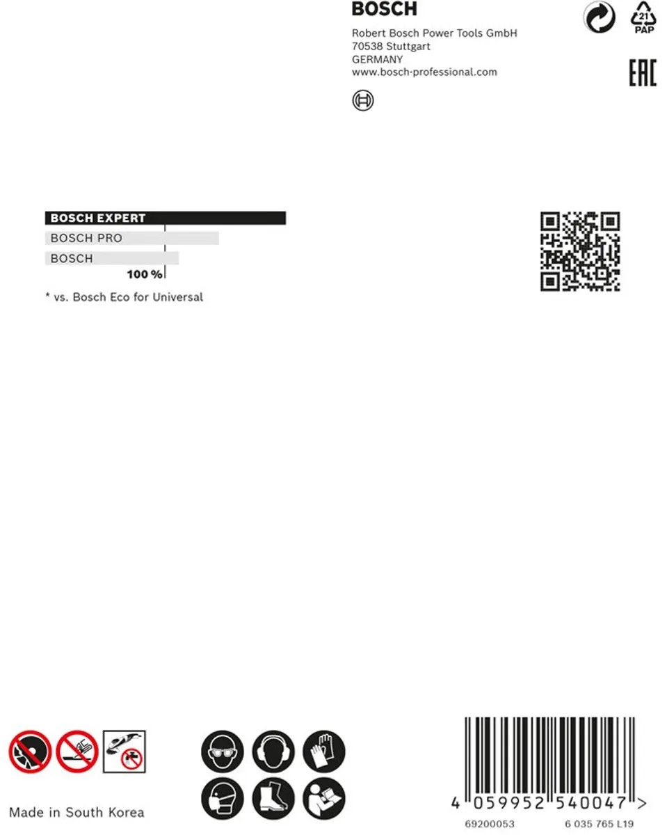 Bosch Professional Expert X-Lock Diamantschijf Multi Material 115mm