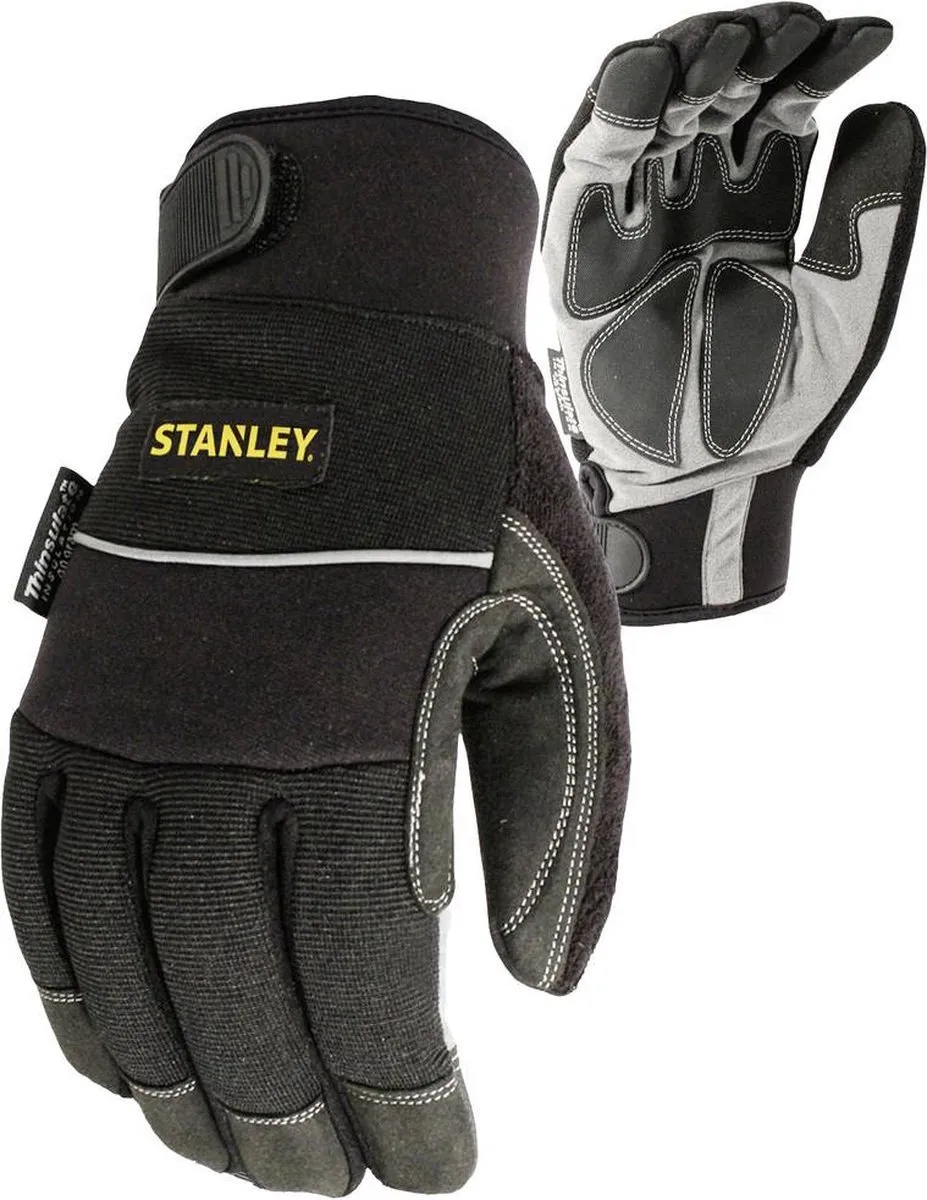 Stanley Winter Performance SY840L Werkhandschoen Maat 10 - Zwart