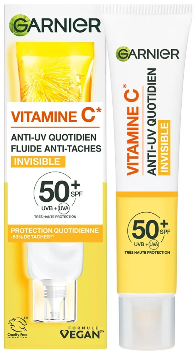 Garnier SkinActive Vitamine C Anti-UV Fluïde SPF50+ 40ml