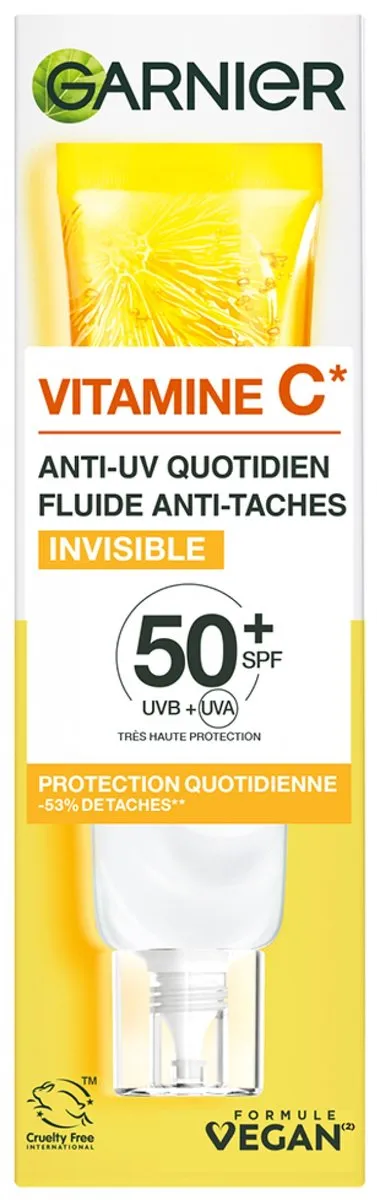 Garnier SkinActive Vitamine C Anti-UV Fluïde SPF50+ 40ml