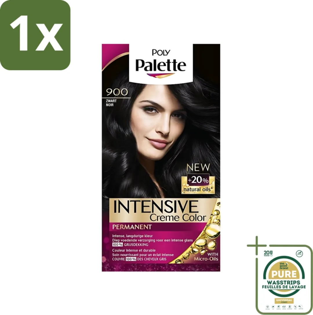 Schwarzkopf Poly Palette Haarverf Zwart 900