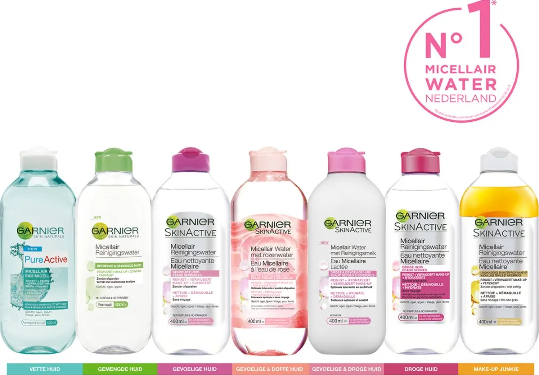 Garnier SkinActive Micellair Water Droge Huid 1200ml