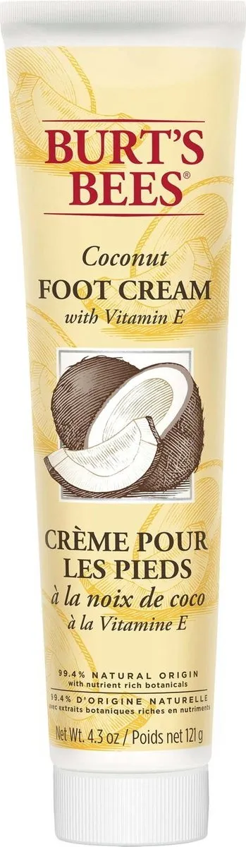 Burt's Bees Voetcrème Kokos 121ml