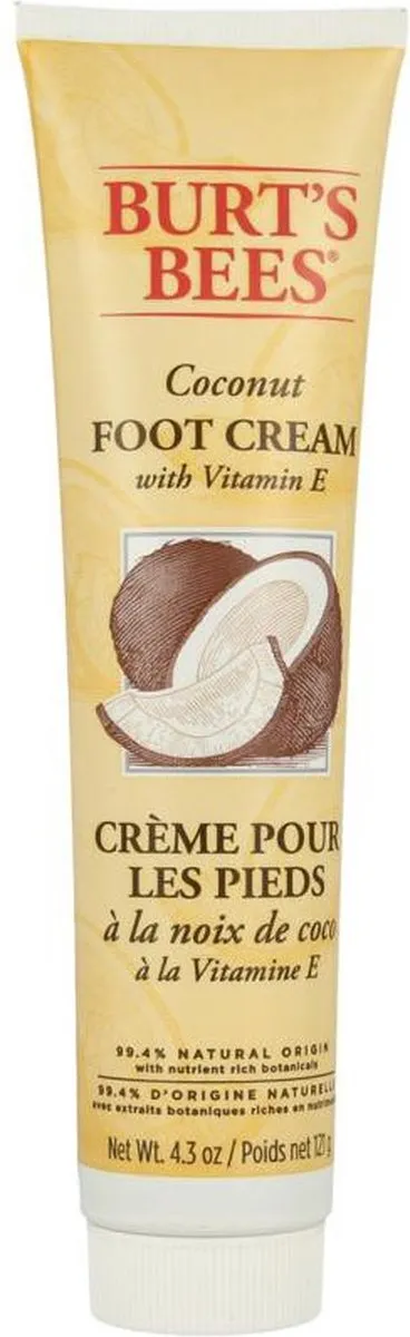Burt's Bees Voetcrème Kokos 121ml