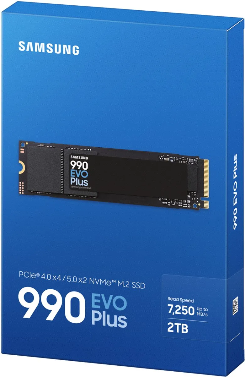 Samsung 990 EVO Plus MZ-V9S2T0BW SSD - 2TB
