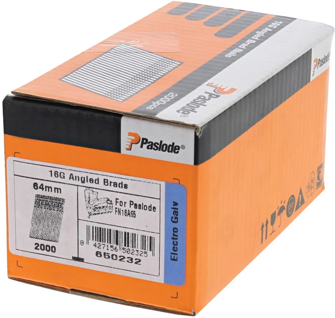 Paslode AF16x45mm Verzinkt Afwerknagels - 2000 Stuks