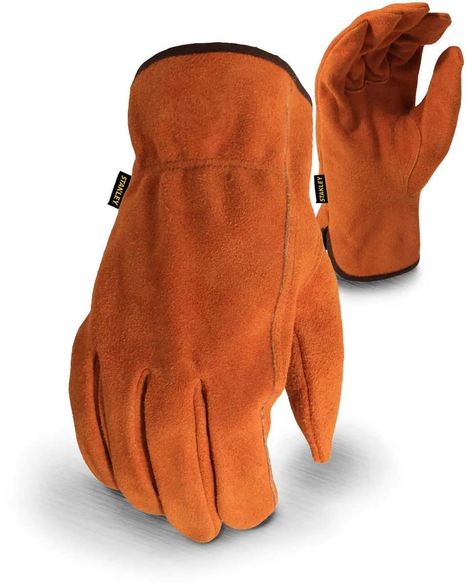Stanley Cowhide Leather Werkhandschoenen