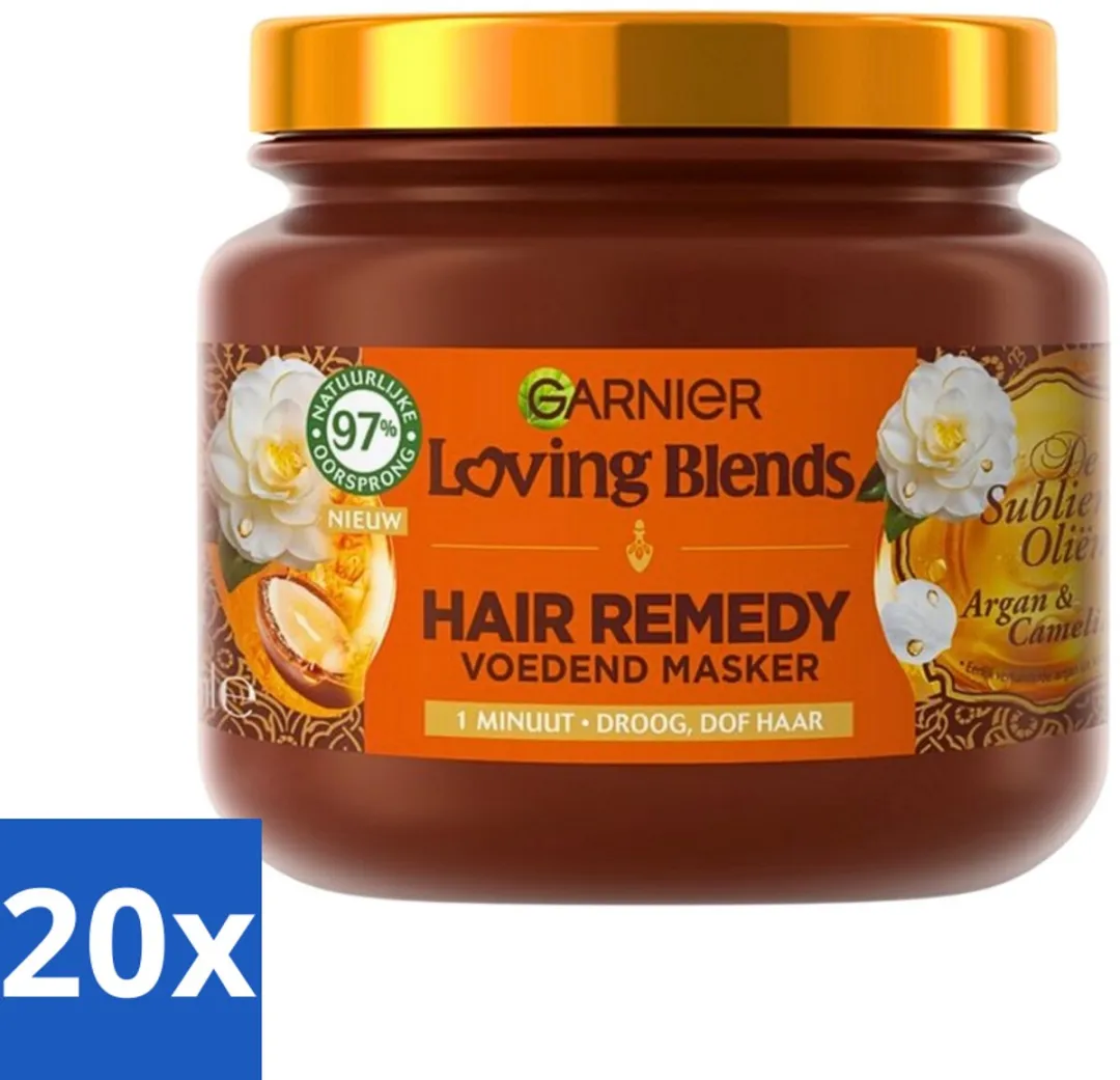 Garnier Loving Blends Haarmasker Argan & Cameliaolie 340ml