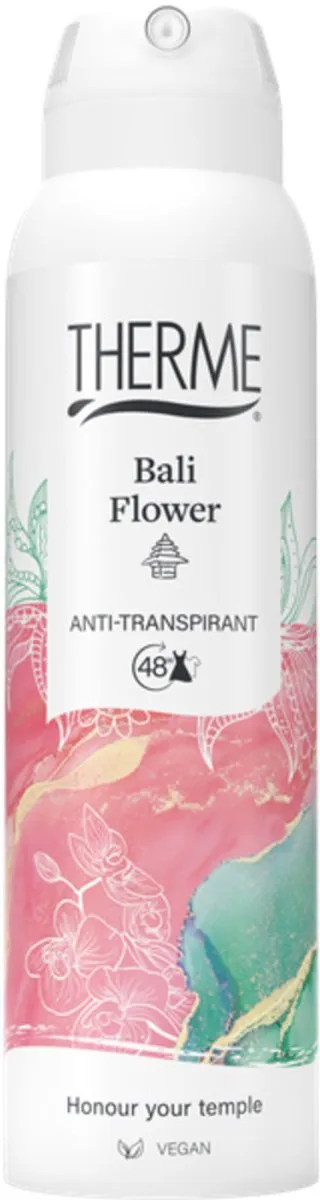 Therme Anti-Transpirant Bali Flower 150ml - 3 Stuks