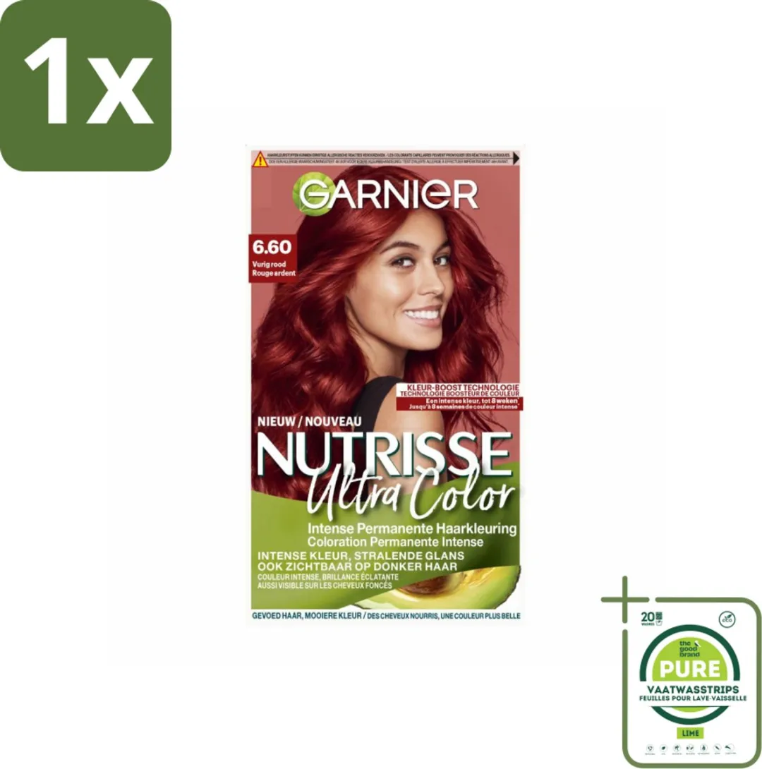 Garnier Nutrisse Ultra Color 6.60 Haarkleuring